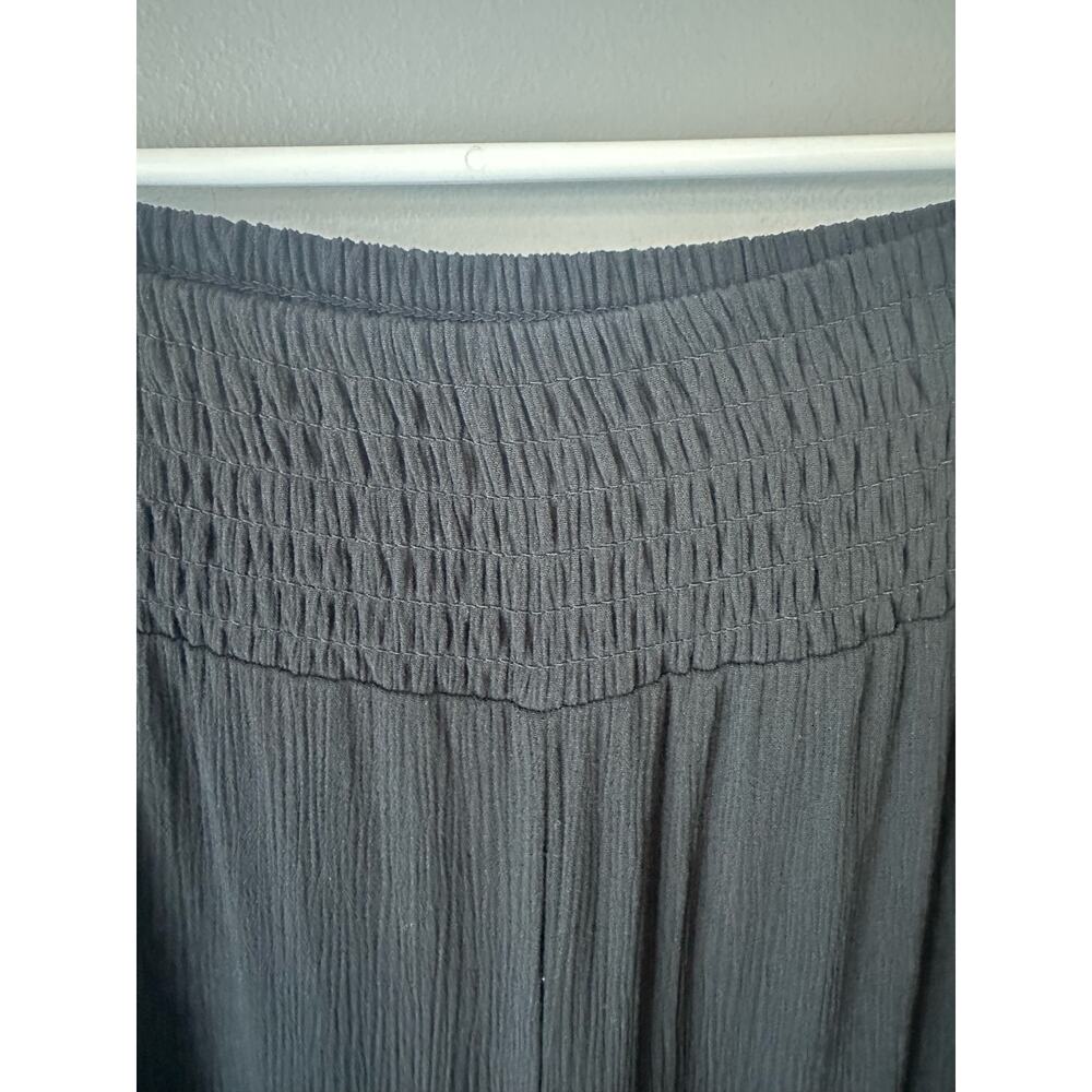 Kona Sol Smocked Waist Side Slip Beach Cover-up pants Size Small - Picture 4 of 6